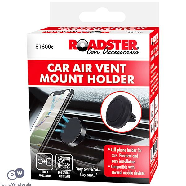Roadster Magnetic Car Air Vent Mobile Phone Mount Holder