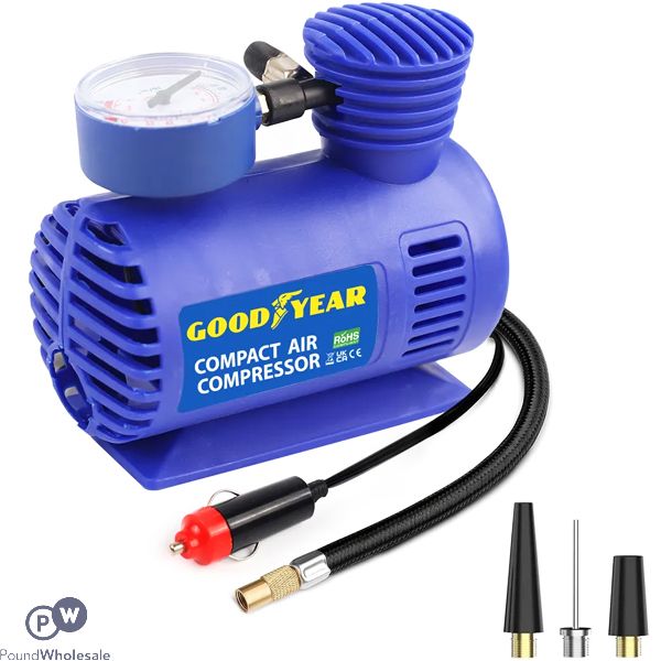 Goodyear Compact Mini Air Compressor 12V