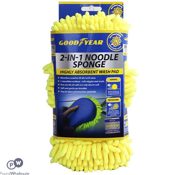 Goodyear 2-in-1 Noodle Sponge Valet Pad