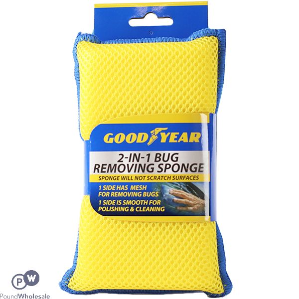 Goodyear 2-In-1 Bug Removing Sponge