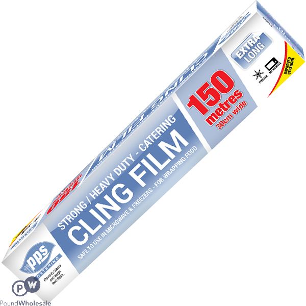 Extra Long Heavy Duty Cling Film 150m X 30cm