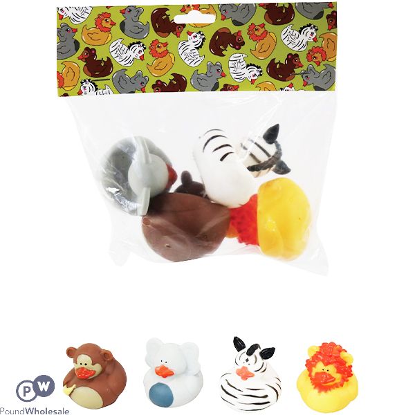 Farm Animal Soft Toys Assorted 4 Pack