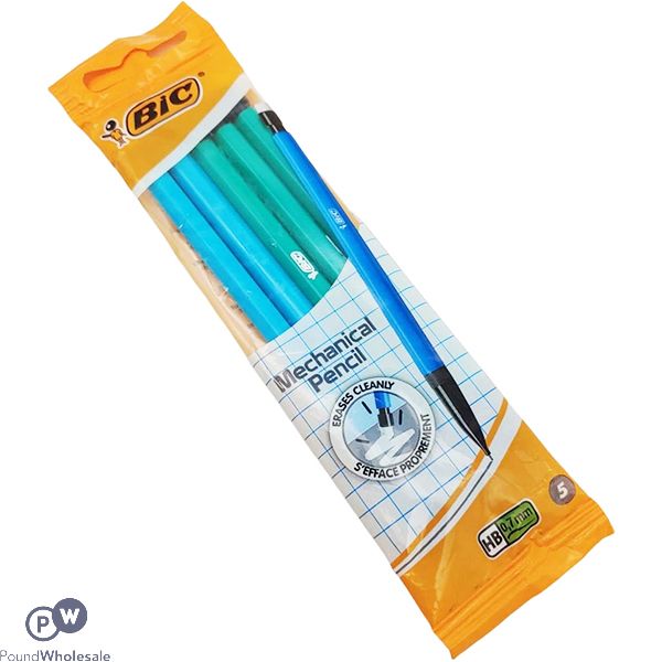 Bic Hb 0.7mm Mechanical Pencil 5 Pack