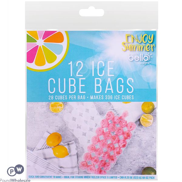 Bello Ice Cube Bags 12 Pack