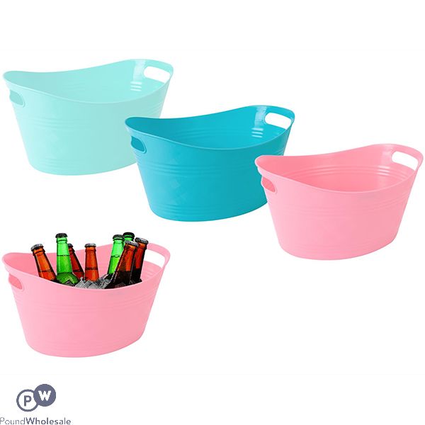 Bello Ice Bucket With Handles 47cm X 33cm X 20cm Assorted Colours