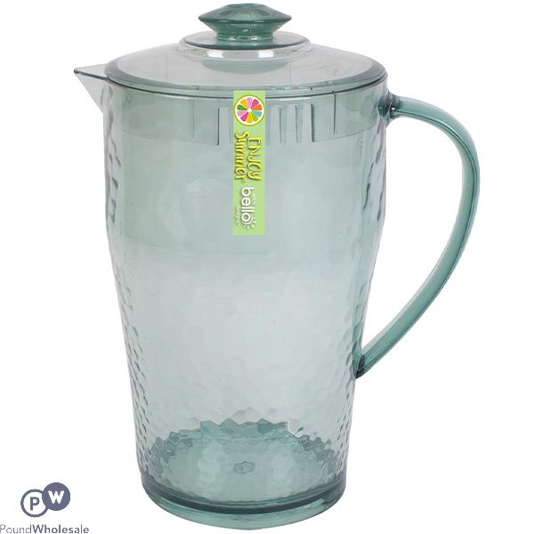 Bello Plastic Glass Effect Pitcher 1700ml