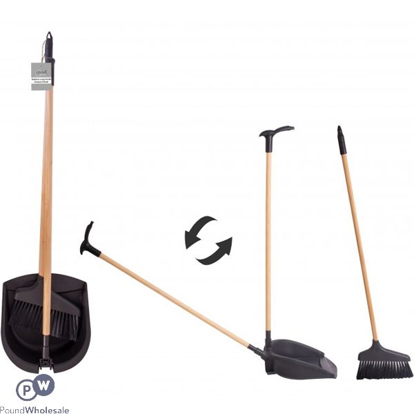 Coco & Gray Long Handled Dustpan & Brush