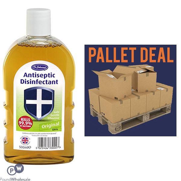 Dr Johnson's Antiseptic Disinfectant 500ml Pallet Deal