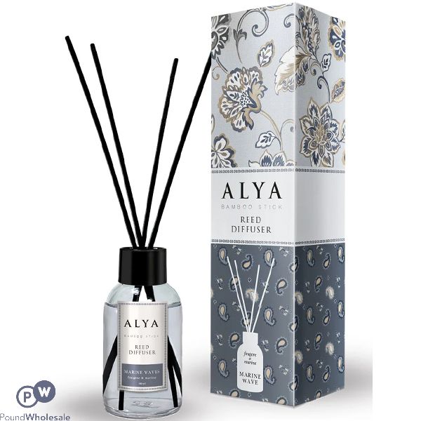 Alya Bamboo Stick Marine Waves Reed Diffuser 100ml