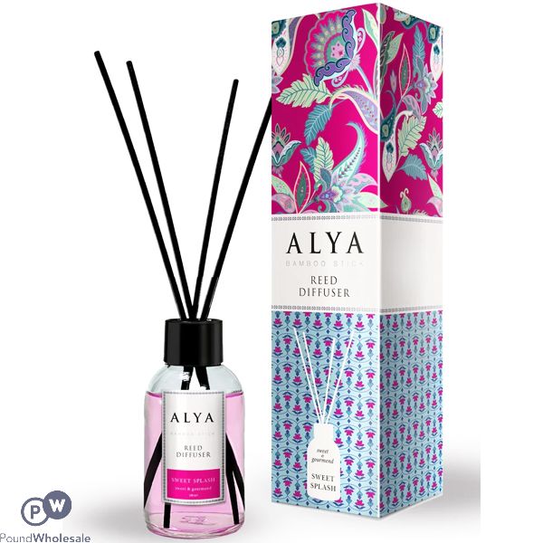 Alya Bamboo Stick Sweet Splash Reed Diffuser 100ml