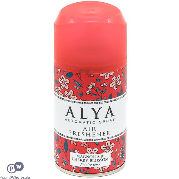 Alya Magnolia & Cherry Blossom Air Freshener Automatic Spray 250ml