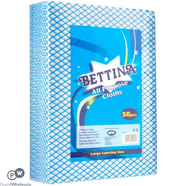 Bettina Catering All Purpose Cloths Large 50 Pack