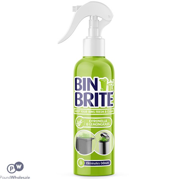 Bin Brite Citronella & Lemongrass Bin Odour Neutraliser Spray 400ml