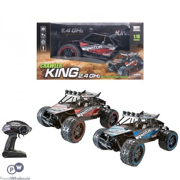 1:10 Scale Crawler King Rc "panther" Big Monster Truck 2.4ghz