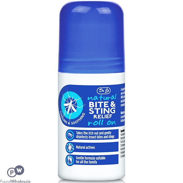 Dr J's Roll-On Natural Bite & Sting Relief 50ml