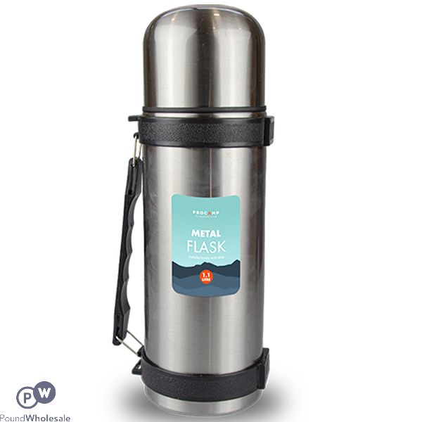 Procamp Insulated Metal Flask with Handle 1.1L