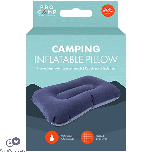 Procamp Camping Inflatable Pillow 42cm X 26cm