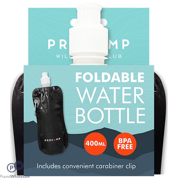 Procamp Foldable Camping Water Bottle 400ml