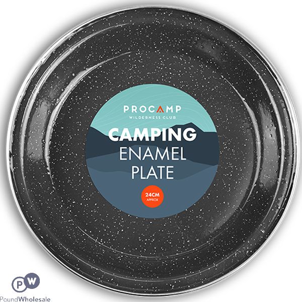 Procamp Camping Enamel Plate 24cm