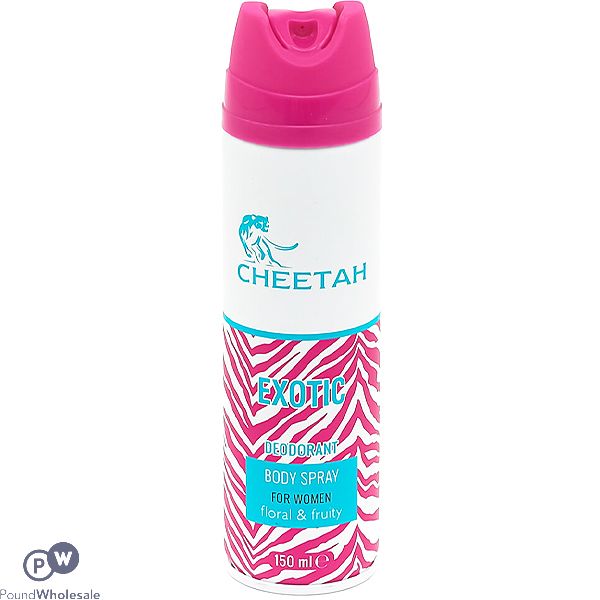 Cheetah Exotic Women's Deodorant Body Spray 150ml