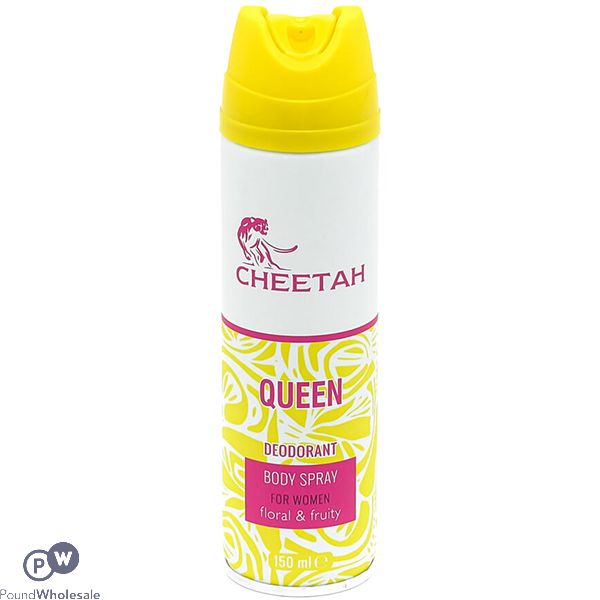 Cheetah Queen Women's Deodorant Body Spray 150ml