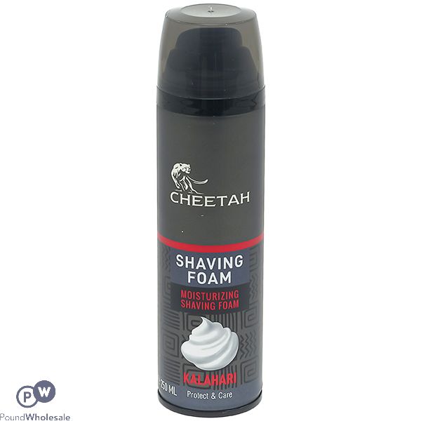 Cheetah Kalahari Moisturising Shaving Foam 250ml