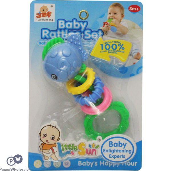 Baby Rattle Fish With Links 3m+