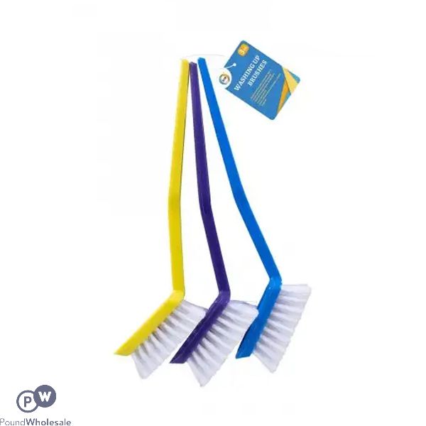 DID Washing Up Brushes 3 Pack