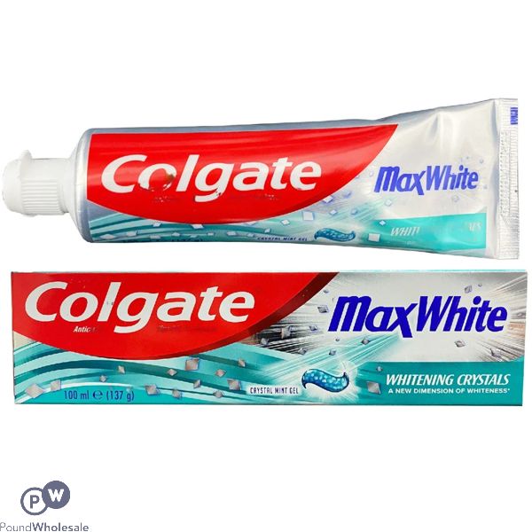 Colgate Max White Crystal Mint Toothpaste 100ml