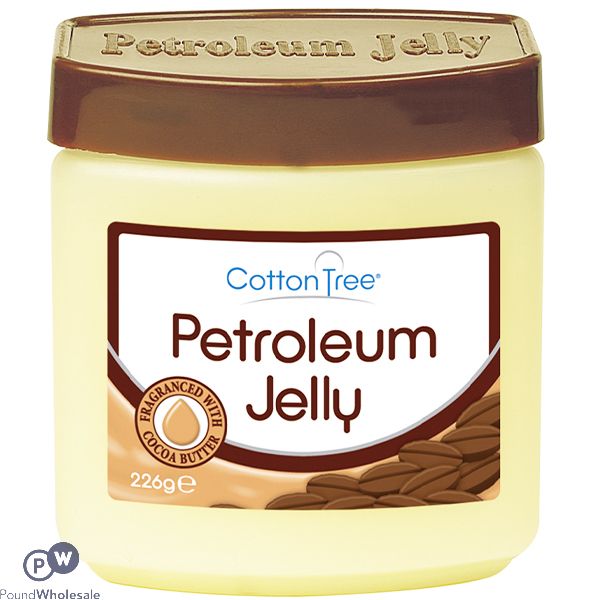 Cotton Tree Petroleum Jelly With Cocoa Butter 226g