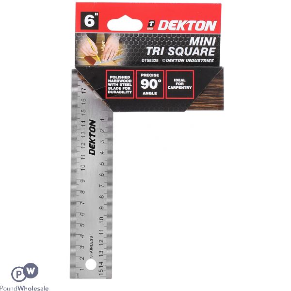 Dekton Mini Tri Square 6"