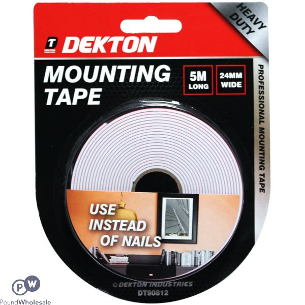 Dekton Heavy Duty Mounting Tape