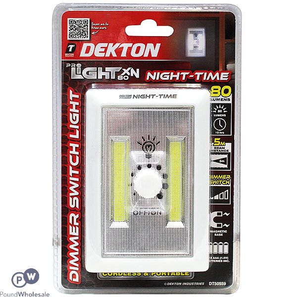 Dekton Pro Light XN80 Night Time Dimmer Switch Light