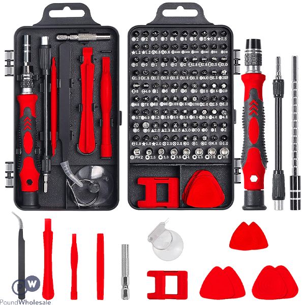 Dekton Precision Screwdriver Tool Kit 115pc