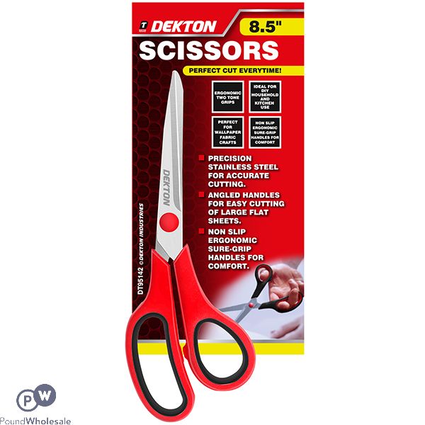 Dekton 8.5" Stainless Steel Scissors