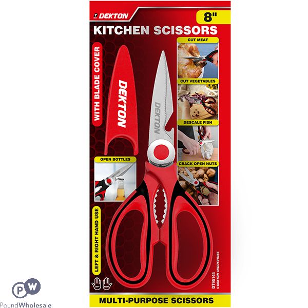 Dekton Multi-Purpose Kitchen Scissors 8"