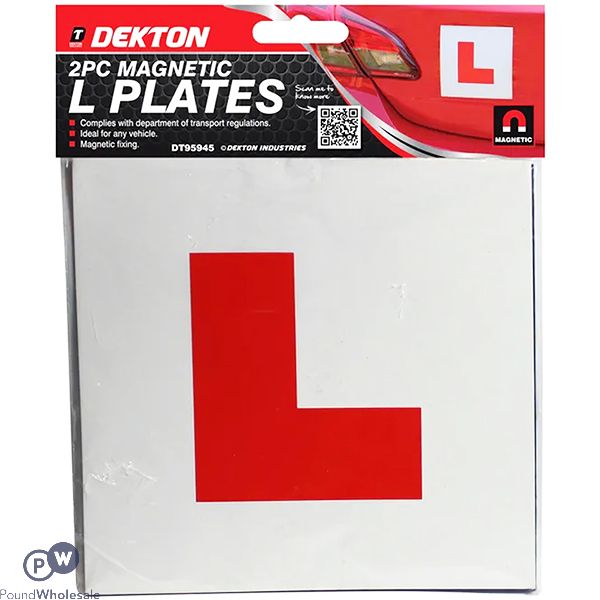 Dekton Magnetic L Plates 2 Pack