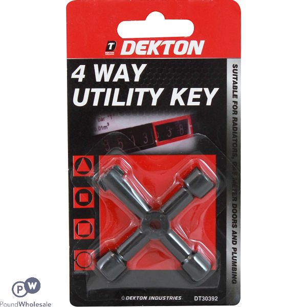 Dekton 4 Way Keys