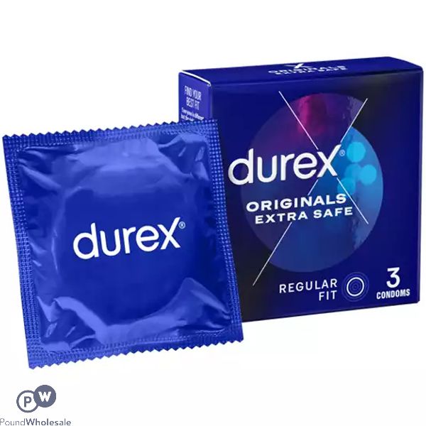 Durex Originals Extra Safe Condoms 3 Pack