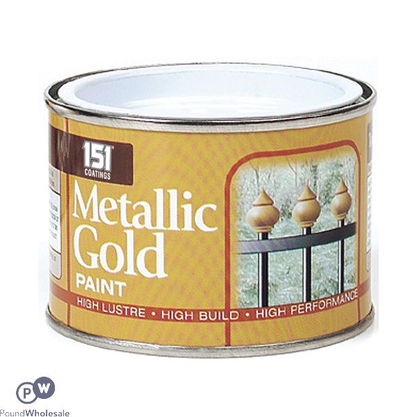 151 Metallic Gold Paint 180ml