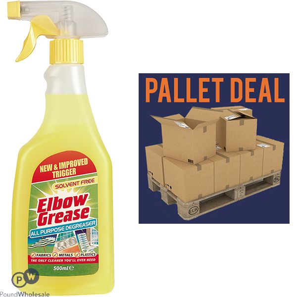 1200 X ELBOW GREASE ORIGINAL 500ML PALLET DEAL