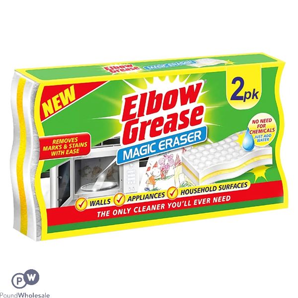 Elbow Grease Magic Eraser 2 Pack