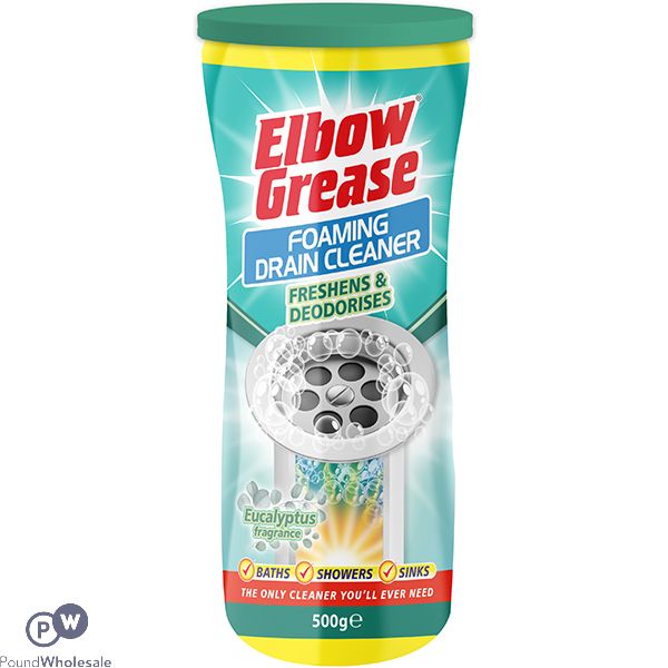 Elbow Grease Eucalyptus Foaming Drain Cleaner 500g