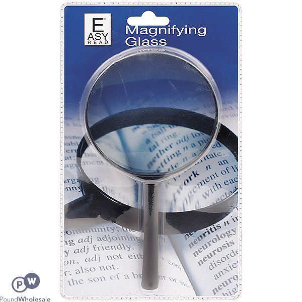 Easy Read 3x Magnifying Glass 9cm