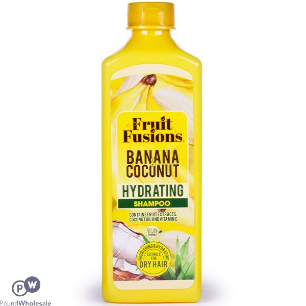 Fruit Fusions Banana & Coconut Hydrating Shampoo 600ml