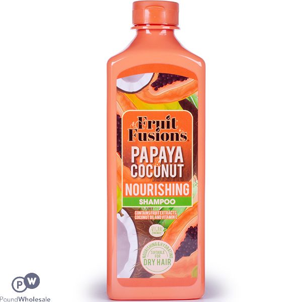 Fruit Fusions Papaya & Coconut Nourishing Shampoo 600ml