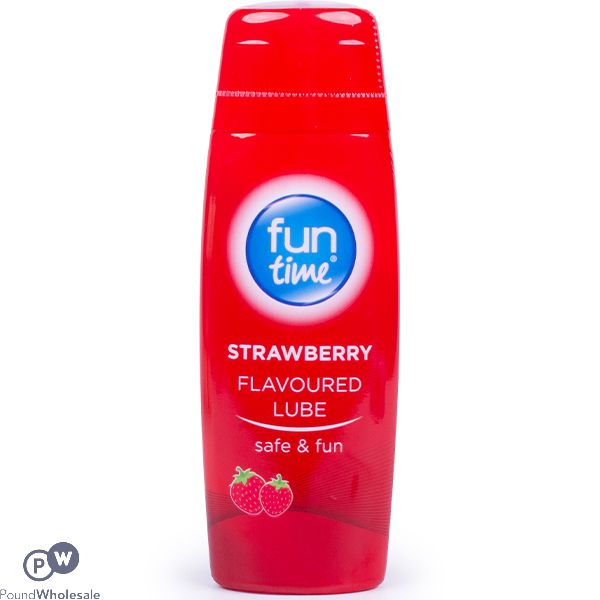 Fun Time Strawberry Flavoured Lubricant 75ml