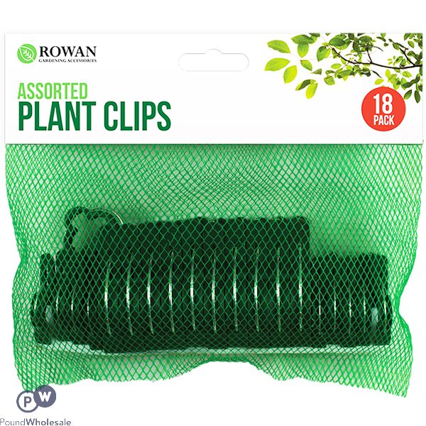 Rowan Assorted Plant Clips 18 Pack