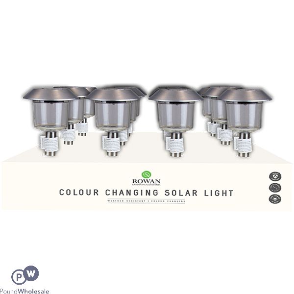 Rowan Colour-changing Solar Stake Light Cdu