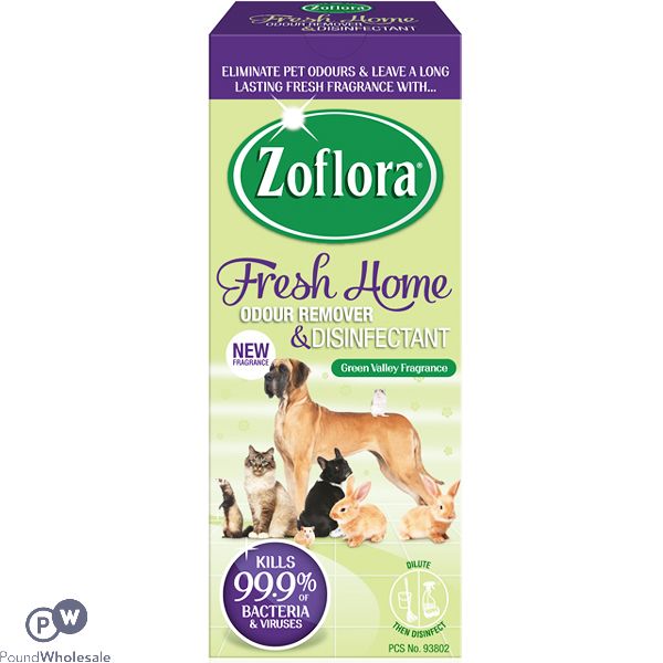 Zoflora Fresh Home Green Valley Odour Remover & Disinfectant 500ml